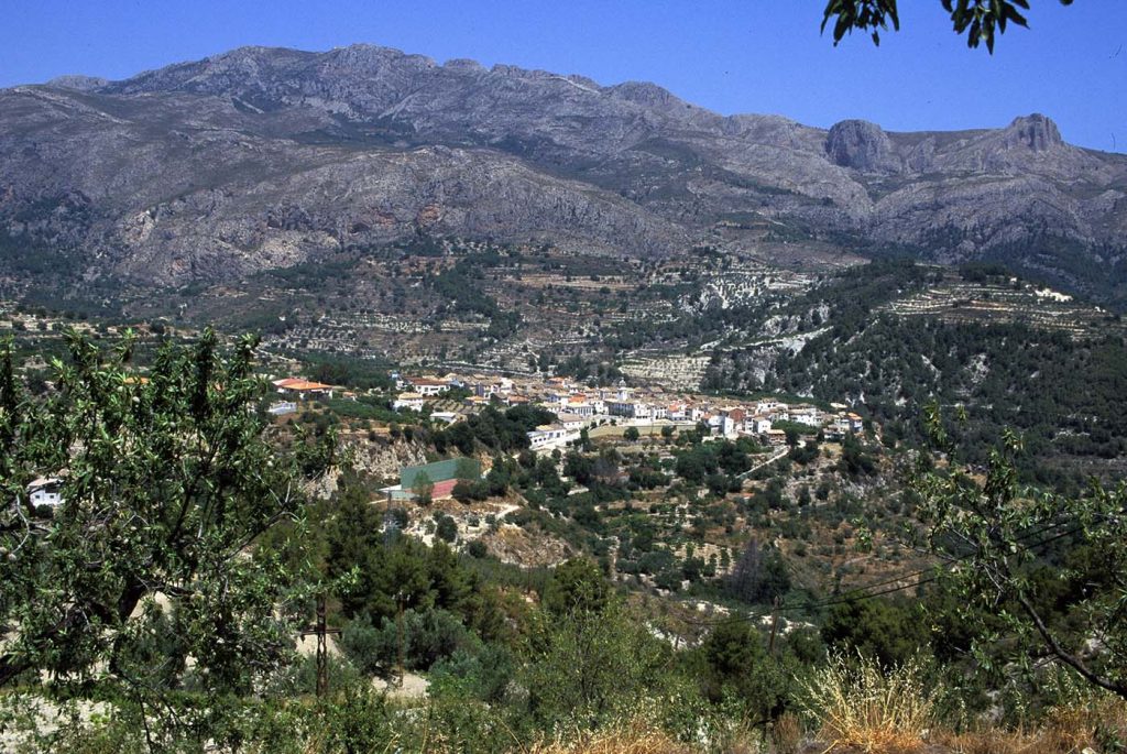 Beniardá panorámica